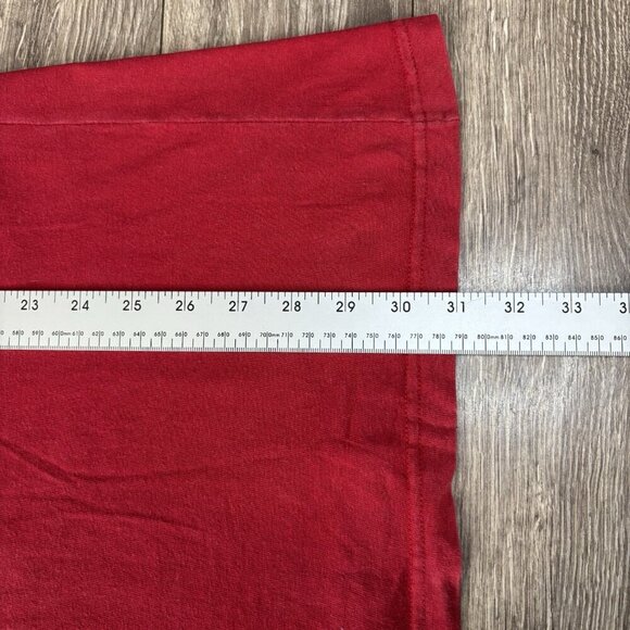 VTG Lifted Research Group LRG  Mens T-shirt Red Size M Graphic Tee Tree Y2K - Picture 7 of 12